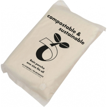 Logo trade business gift photo of: Rain poncho FLEURUS
