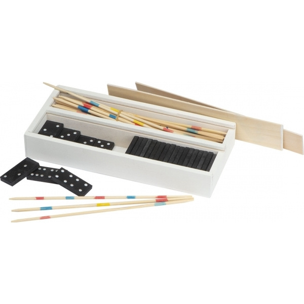 Logotrade promotional products photo of: Mikado and Domino Game FOLIGNO
