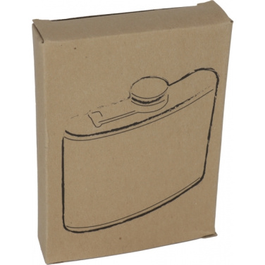 Logotrade promotional gift image of: Hip flask HOOGSTRATEN 170 ml
