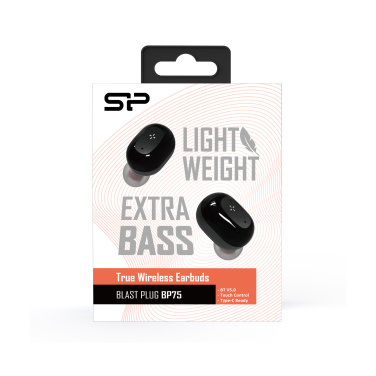 Logo trade corporate gifts image of: WIRLESS HEADPHONES BP80 SILICON POWER