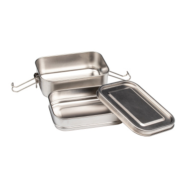 Logo trade business gifts image of: 2-level lunch box PORTO ALEGRE