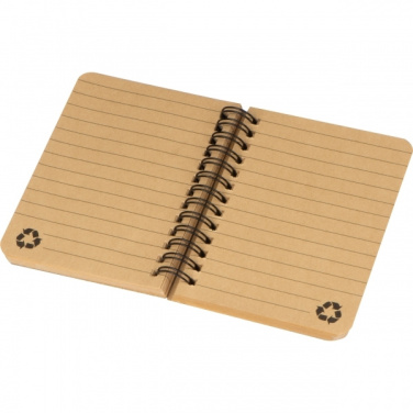 Logo trade business gift photo of: A6 notebook PHOENIX