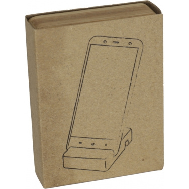 Logotrade promotional giveaway picture of: Bamboo smartphone holder SAN SEBASTIAN