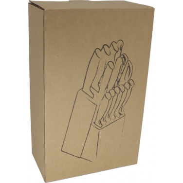 Logo trade corporate gifts image of: Knife block BERLIN