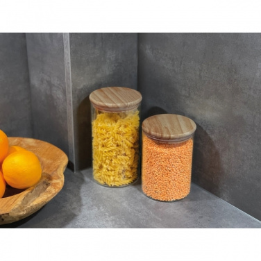 Logotrade promotional product image of: Pojemnik szklany OSAKA 700 ml