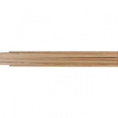 Logo trade promotional gifts image of: Folding rule ST. GALLEN