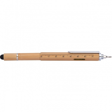 Logotrade promotional items photo of: 6in1 multifunctional pen COIMBRA