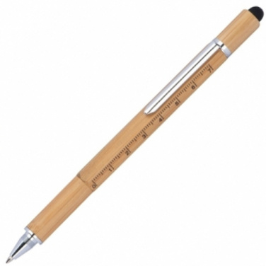 Logo trade promotional items image of: 6in1 multifunctional pen COIMBRA