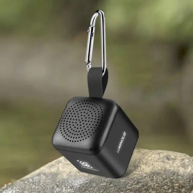 Logotrade promotional giveaways photo of: Mini speaker with enlighted logo for engraving