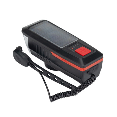 Logo trade promotional product photo of: Solar bike light with horn, MC-5