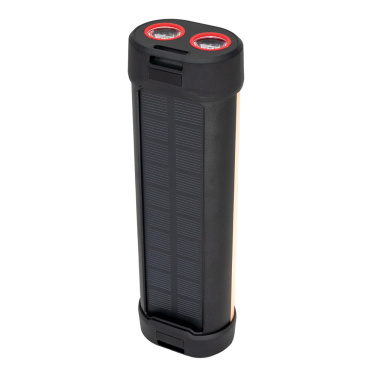 Logotrade promotional giveaways photo of: Solar flashlight with power bank, ES982