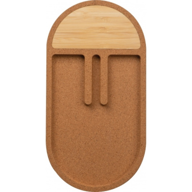 Logotrade promotional giveaway picture of: Desk organiser with charging station LANCASTER