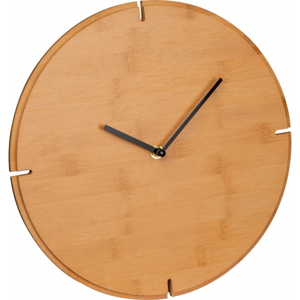 Logo trade corporate gifts picture of: Wall Clock HAMPTON