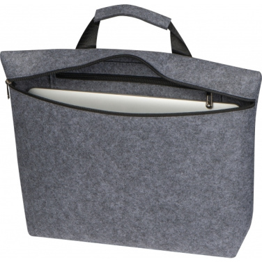 Logo trade corporate gifts image of: RPET Laptop Bag LUGANO