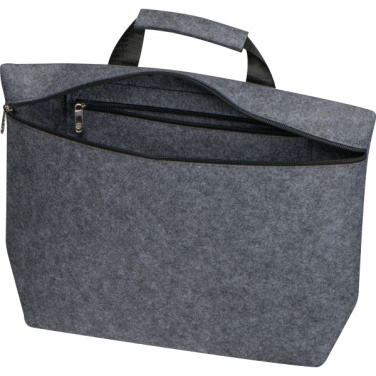 Logo trade promotional merchandise image of: RPET Laptop Bag LUGANO