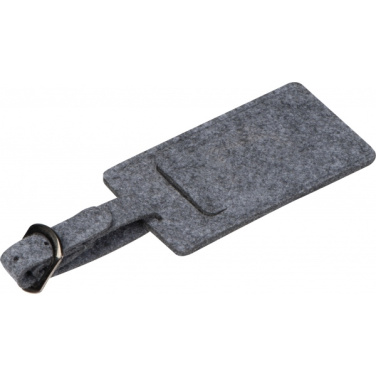 Logotrade promotional gift picture of: Felt Suitcase Tag PORTLAND