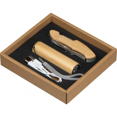 Logotrade promotional product image of: Set Torch and pocket knife OLDHAM