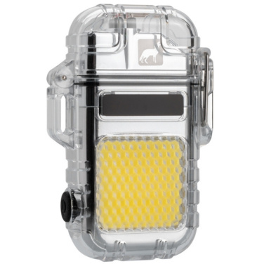 Logo trade promotional items picture of: Electrical lighter CALBUCO Schwarzwolf