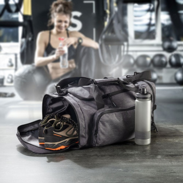 Logotrade promotional merchandise image of: Travel and sport bag ARARAT Schwarzwolf