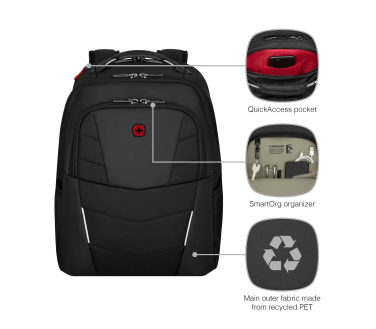 Logotrade promotional giveaway image of: Backpack Wenger Altair 15,6''