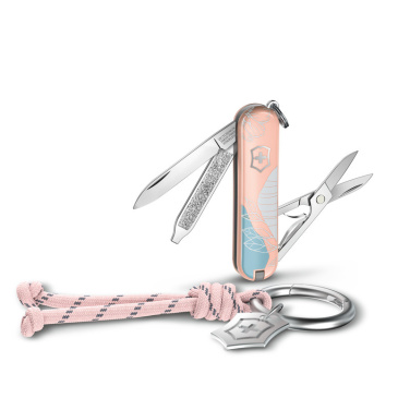 Logo trade corporate gifts picture of: Victorinox pocket knife Classic SD, 58 mm, Celidor, Paris Style