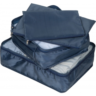 Logo trade promotional merchandise picture of: 4-piece travel set BELMONT