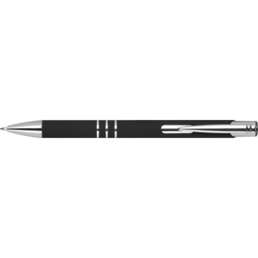 Logotrade promotional item image of: Semi gel pen soft touch DUNMORE