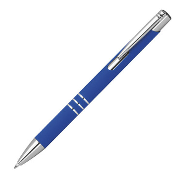 Logotrade promotional items photo of: Semi gel pen soft touch DUNMORE