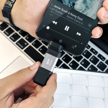Logotrade promotional giveaway picture of: Pendrive Silicon Power Mobile - C51 3.2, 64GB