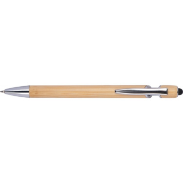 Logo trade promotional giveaway photo of: Ballpoint pen touch pen Nairobi