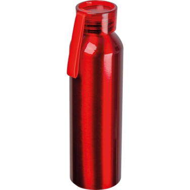 Logo trade business gifts image of: Recycled aluminum bottle Cork