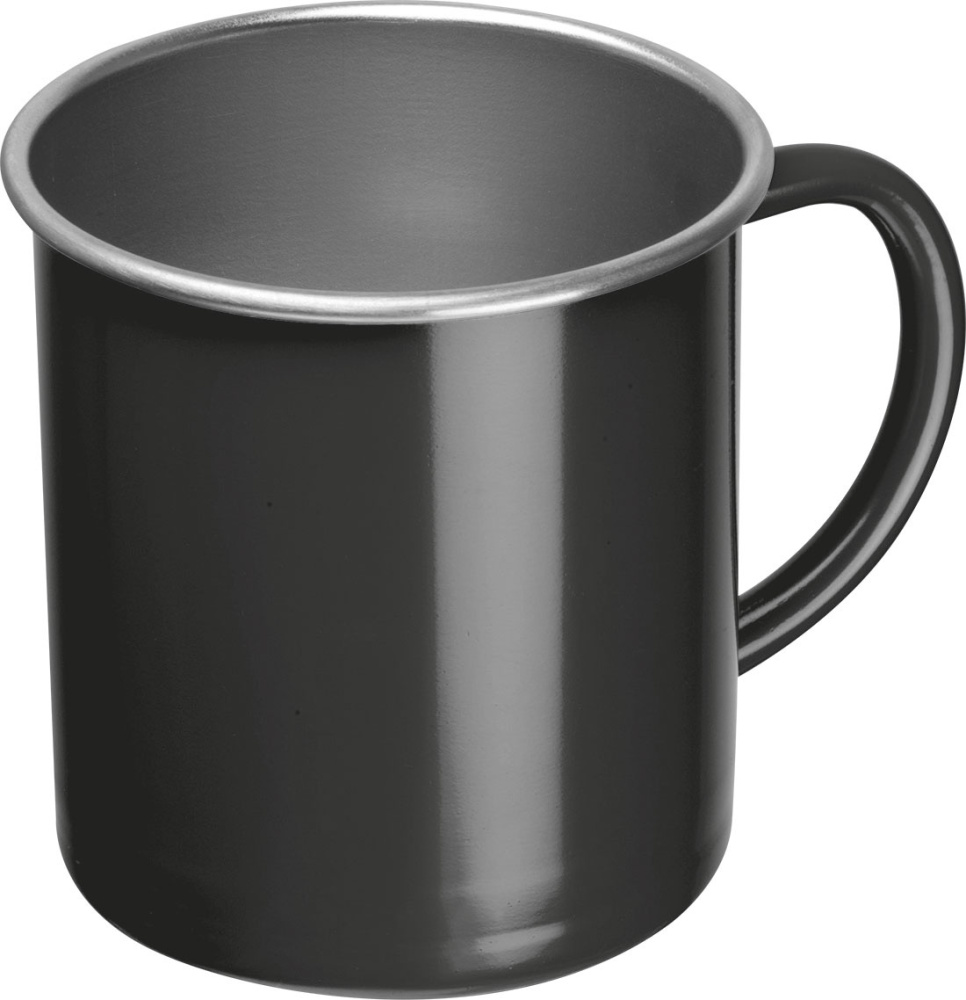 Logo trade promotional gifts image of: Steel cup Trezzo