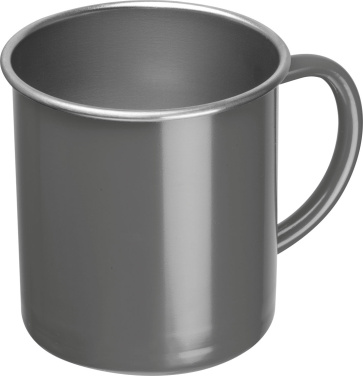 Logo trade promotional item photo of: Steel cup Trezzo