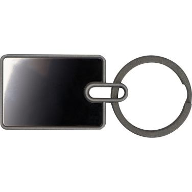Logo trade promotional merchandise photo of: Zinc keychain Tijuana