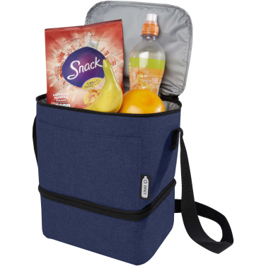 Logo trade promotional merchandise picture of: Tundra 9-can GRS RPET lunch cooler bag 9L