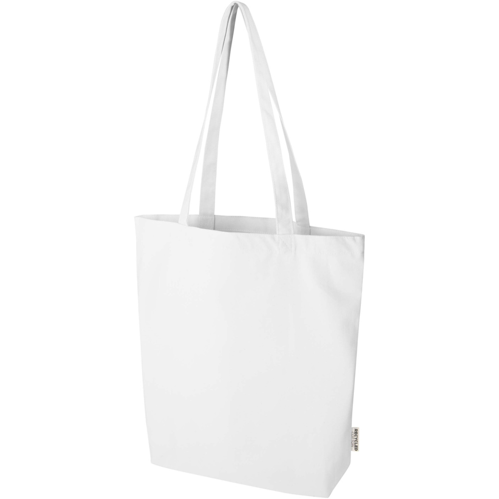 Logotrade promotional giveaway picture of: Florida 270 g/m² GRS recycled tote bag 10L