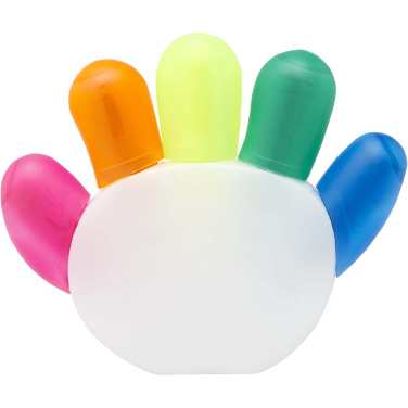 Logo trade corporate gifts picture of: Patina 5-colour highlighter