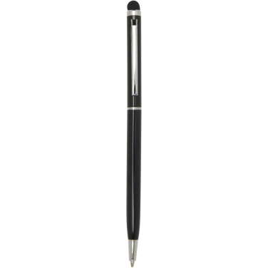 Logo trade promotional products image of: Ore aluminium ballpoint pen with stylus