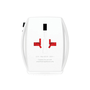 Logotrade promotional giveaways photo of: SKROSS World Travel Adapter MUV 65W PD with USB C Cable