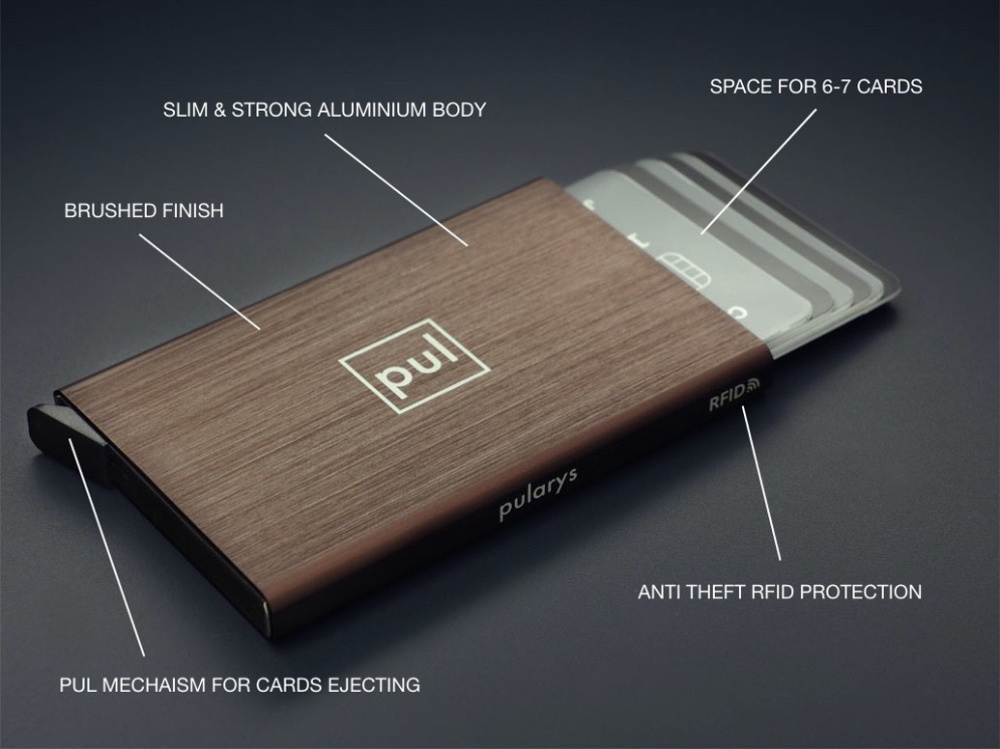 Logotrade promotional giveaways photo of: RFID credit card holder 94415500