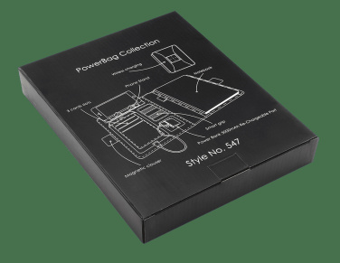 Logo trade promotional items image of: HERMANO Power Bank Organizer 54713000