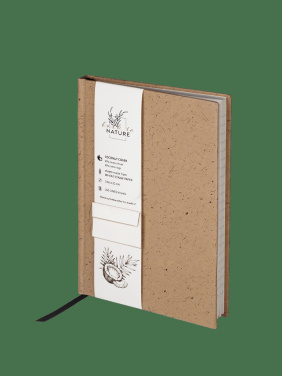 Logotrade promotional merchandise image of: Recycled Coconut Notebook 209734100