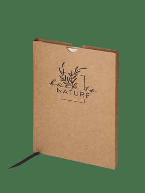 Logo trade promotional merchandise picture of: Recycled Hemp Notebook 209734300