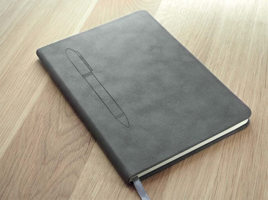 Logotrade promotional giveaway image of: Magnetic notebook with a pen 124715100