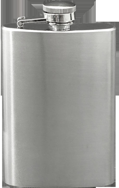 Logo trade promotional gifts image of: Hip flask 42603600