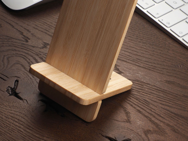 Logo trade promotional products image of: Wooden telephone stand 1834292