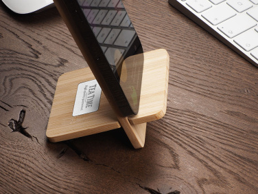 Logo trade corporate gifts picture of: Wooden telephone stand 1834292