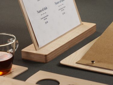 Logo trade promotional giveaways image of: Clipboard with stand 2088121