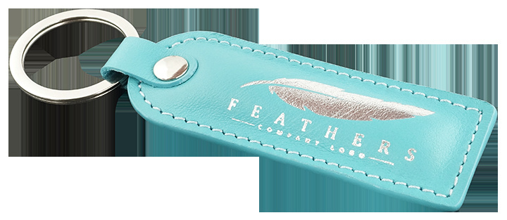 Logo trade promotional items picture of: Keyring 568131