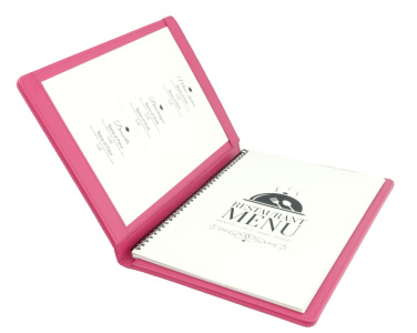 Logo trade promotional merchandise image of: Menu cover 1082119